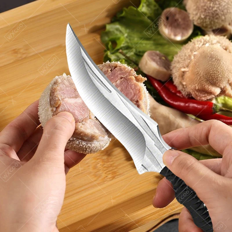 Stainless Steel Butcher Knife Multifunctional Bottle Opener Knife Hand Forged Kitchen Knife Meat Cleaver Kitchen Accessories