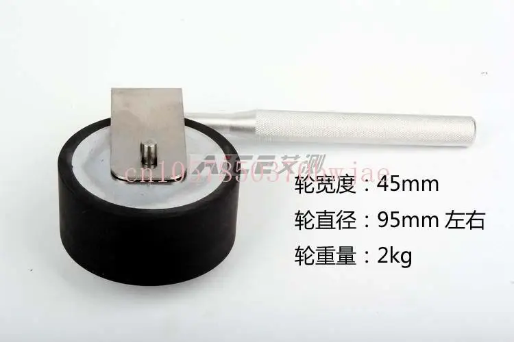 2KG Standard Roller / Manual Adhesive Test Pressure Wheel / Adhesive Tape Initial Adhesion Tester 2 Kg