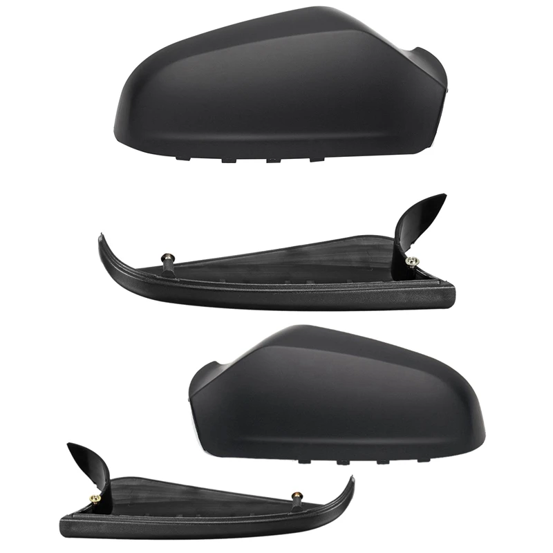 1 Pair Car Side Mirror Housing Wing Mirror Cover For Vauxhall Opel Astra H Mk5 2004-2009 Left & Right