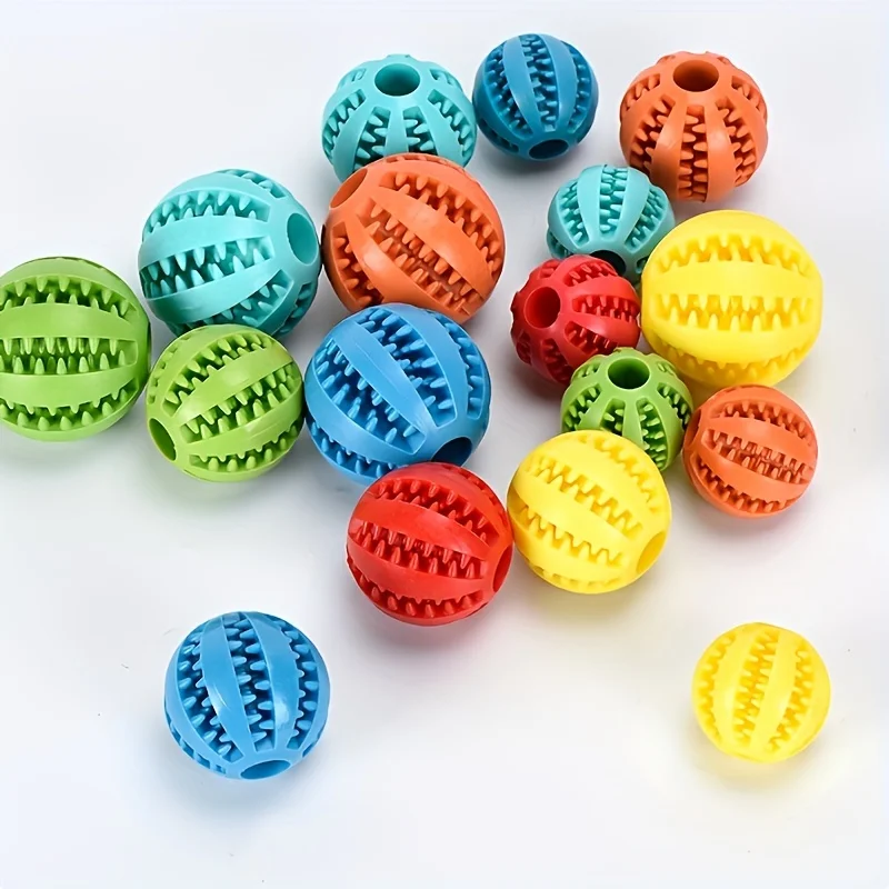 Dog Ball Toy, Dog Food-Leaking Toy, Rubber Chew Toys For Dog, Molar Toy, Pet Interactive Toy