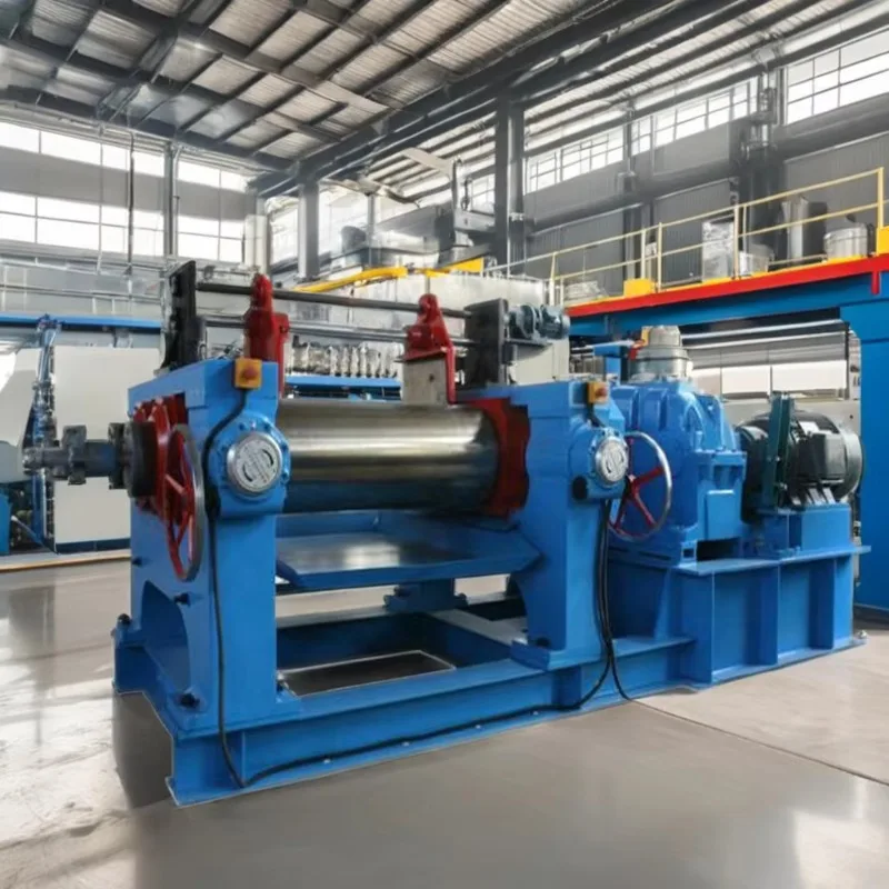 18-Inch Used Two-Roll Open Mixing Mill for Sale for Rubber Processing