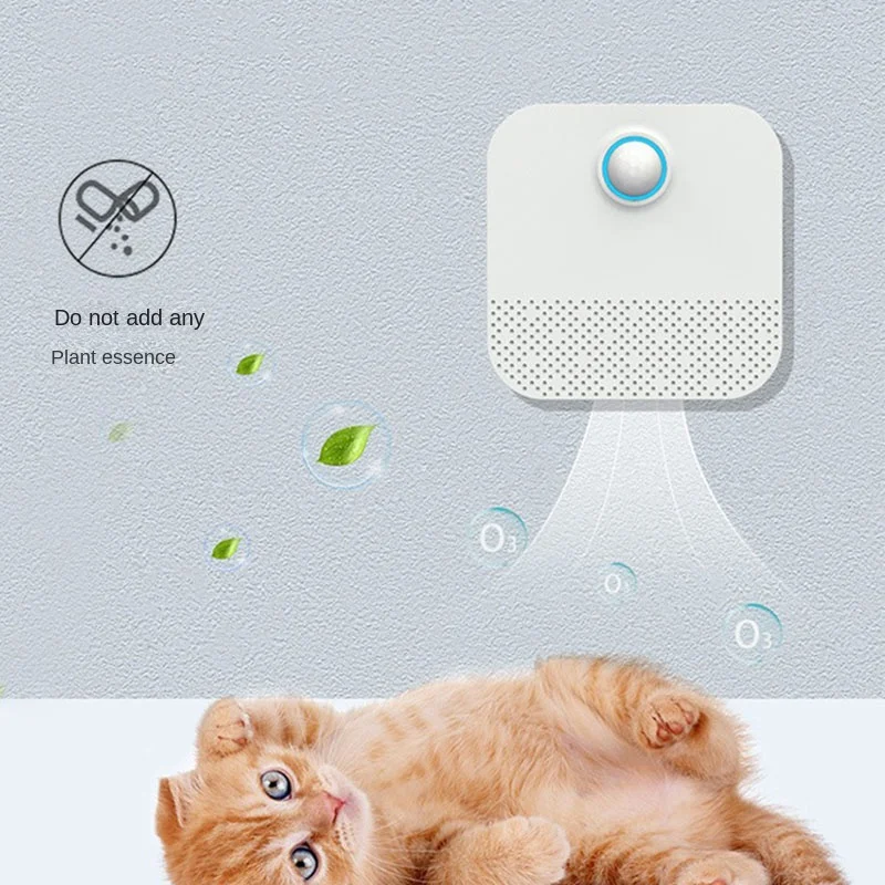 Smart Pet Odor Eliminator, Air Purifier, Self Cleaning Litter Box for Cats, Ozone Deodorizer, Toilet Sandbox Items