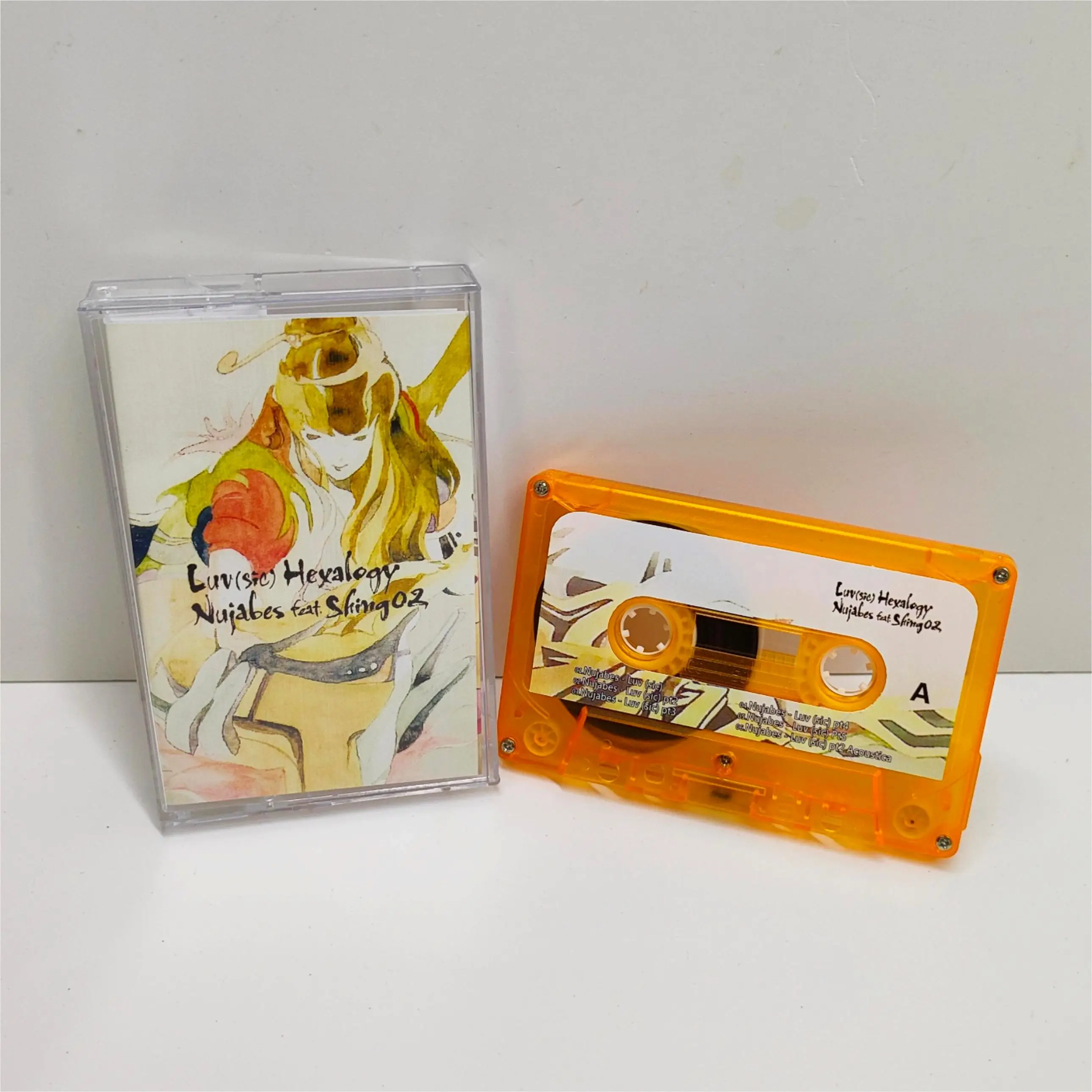 Classic JP Rap Nujabes Music Tape Modal Soul Album Luv (sic) Hexalogy 2Pcs Cassette Cosplay Recorder Car Walkman Soundtracks Box