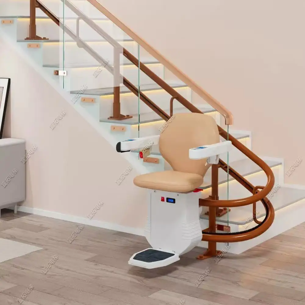 Máquina para personas mayores, elevador de escalera, asiento de escalera, ascensor, escalera eléctrica, escalada