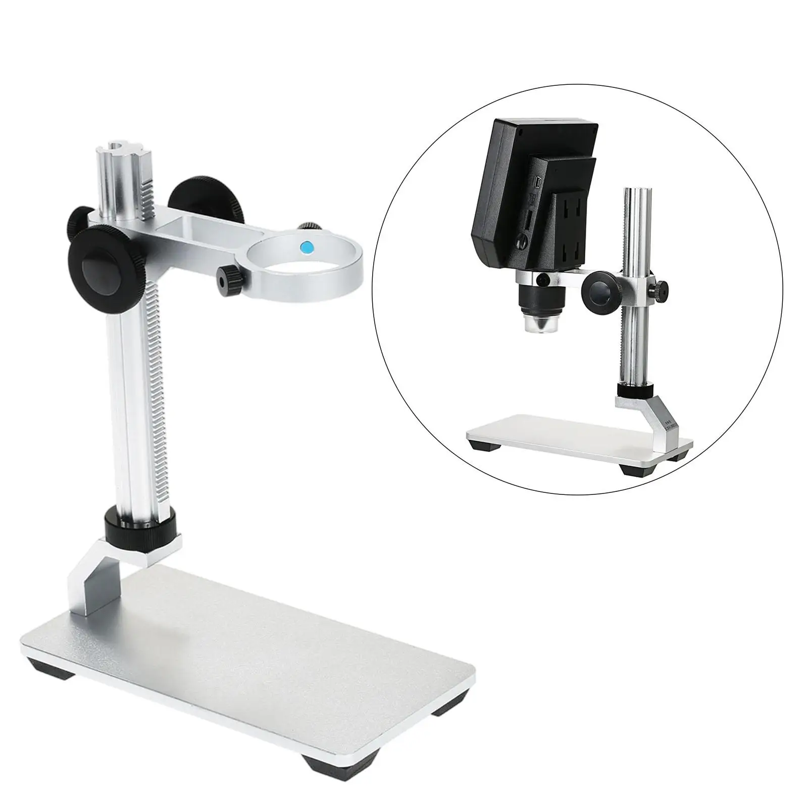 ที่วางขาตั้งอลูมิเนียมอเนกประสงค์เดสก์ท็อปสําหรับดิจิตอล