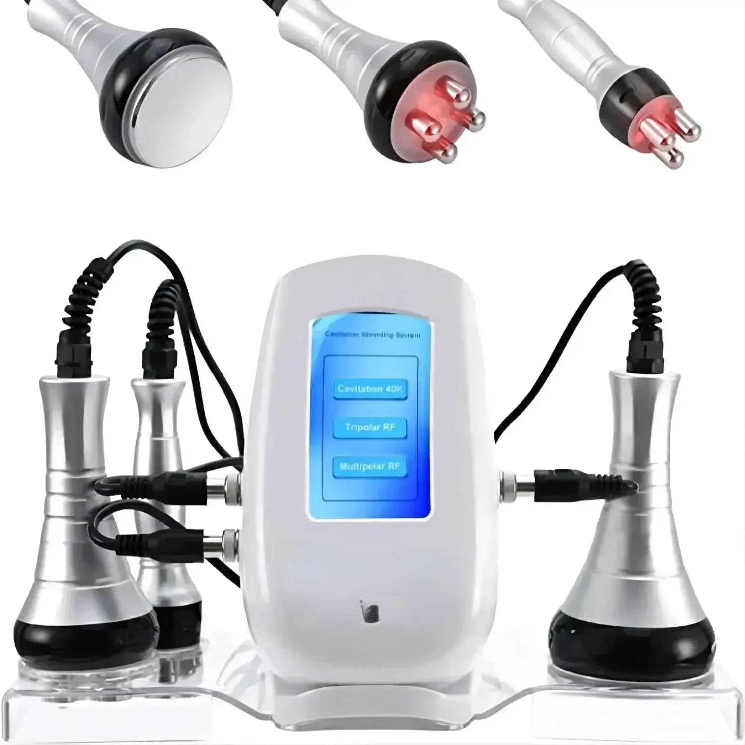 For RF Tool 40K Cavitation Ultrasonic Body Slimming Machine Multi-Polar Anti-Wrinkle Rejuvenation Skin Lift Tighten