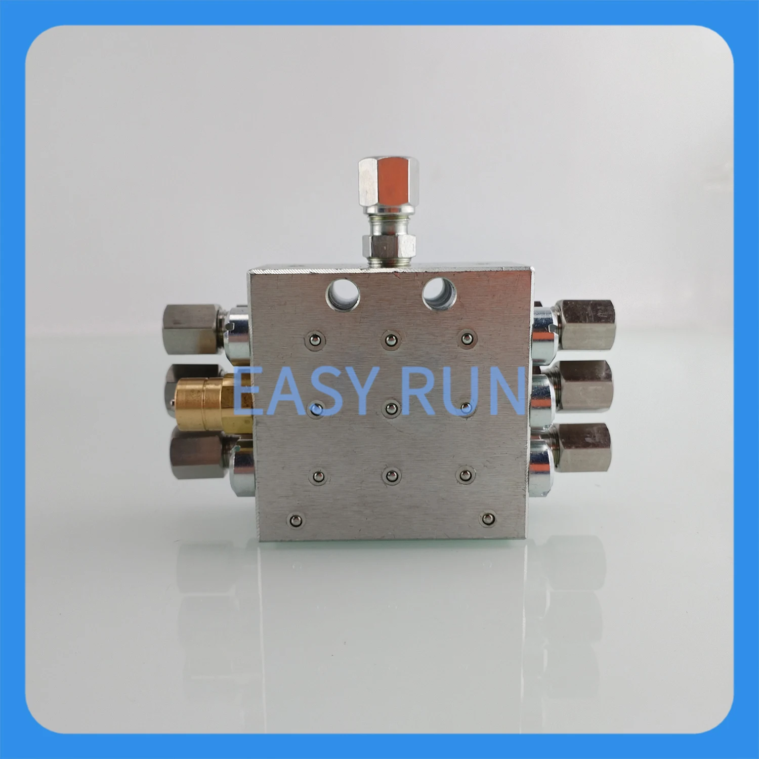 6 way Block Style Progressive Lubrication Distributor 6JPQ-M0.2