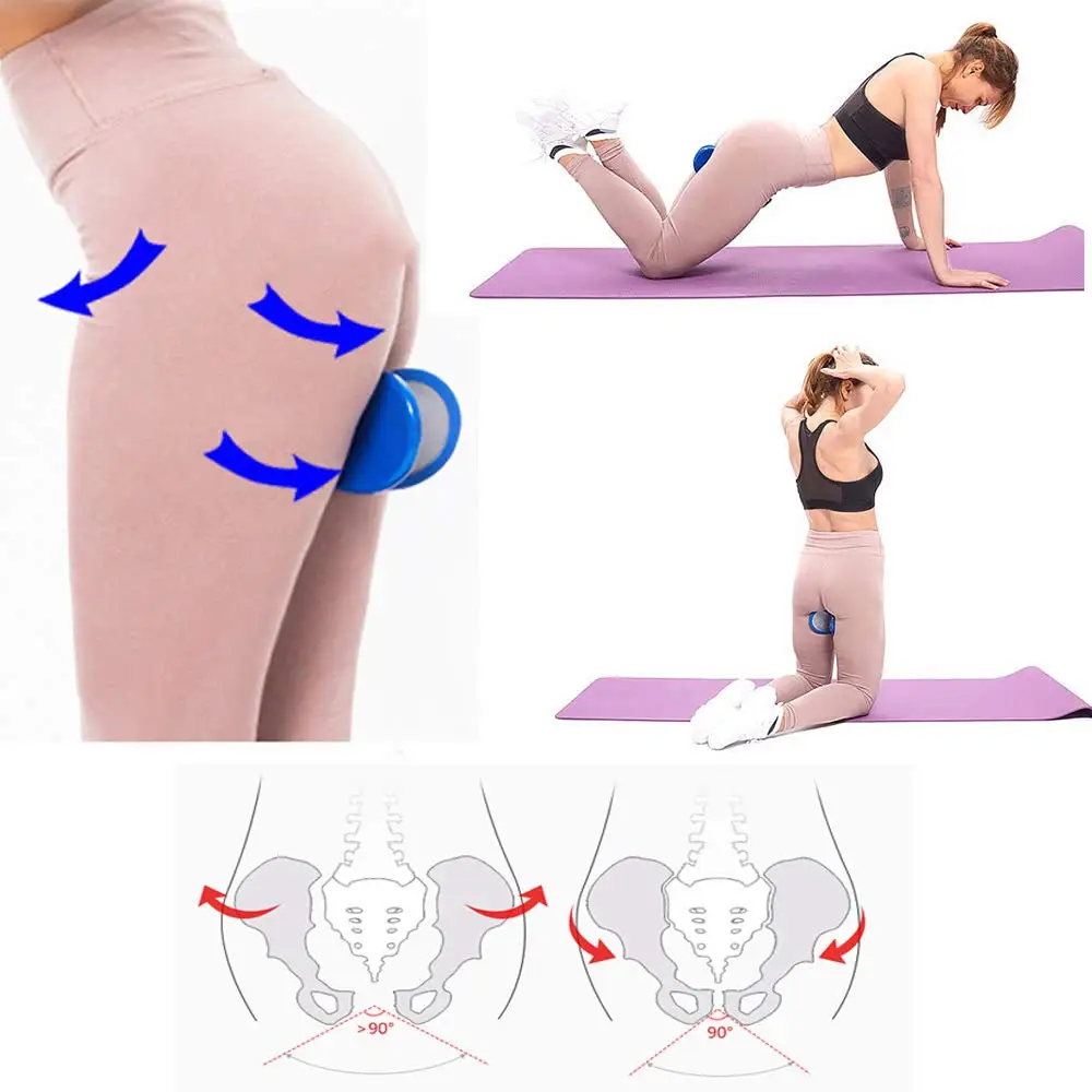 ก้นเทรนเนอร์ Kegel เทรนเนอร์กล้ามเนื้อสะโพกเทรนเนอร์ Pelvic Floor Exerciser อุปกรณ์ยิมฟิตเนสออกกำลังกายบ้าน Bodybuildin