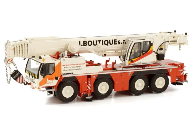 Alloy Model Toy Gift WSI 1:50 Scale LTM 1090-4.2 Wheel Crane Engineering Machinery Diecast Toy Model,J. BOUTIQUE S.A. 51-2124