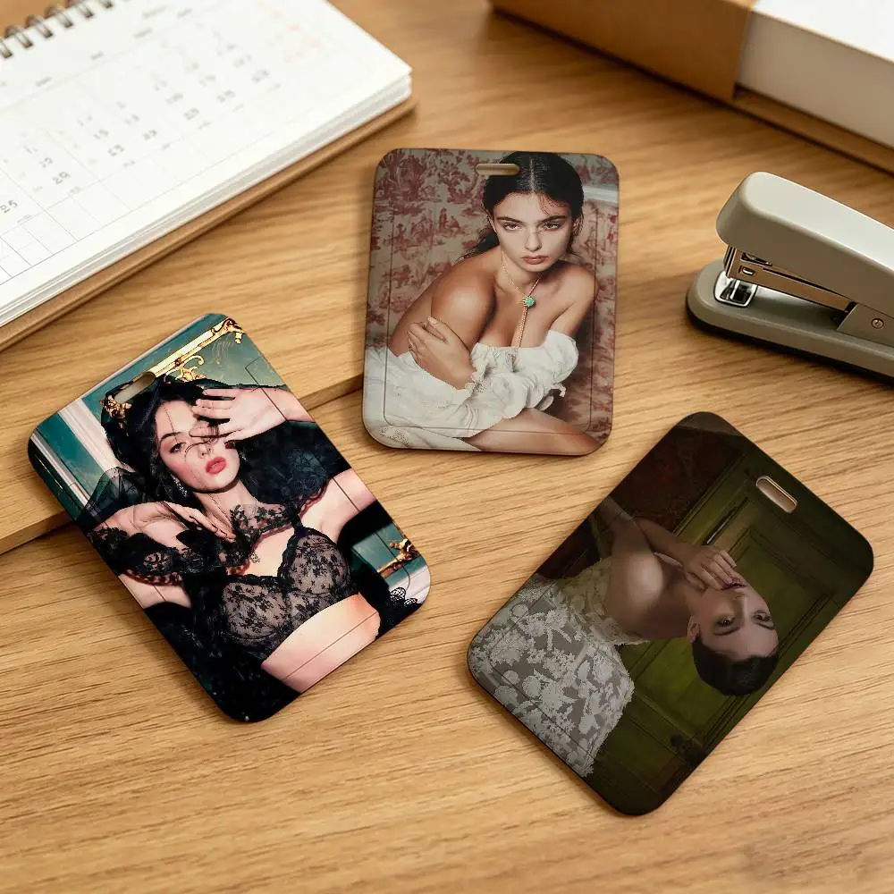 Fashion Model D-Deva Cassel Card holders for ID cards student cards employee badges and protective cases