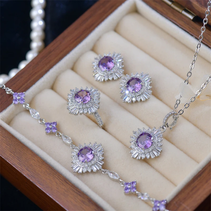 Fashion Purple Crys… - image