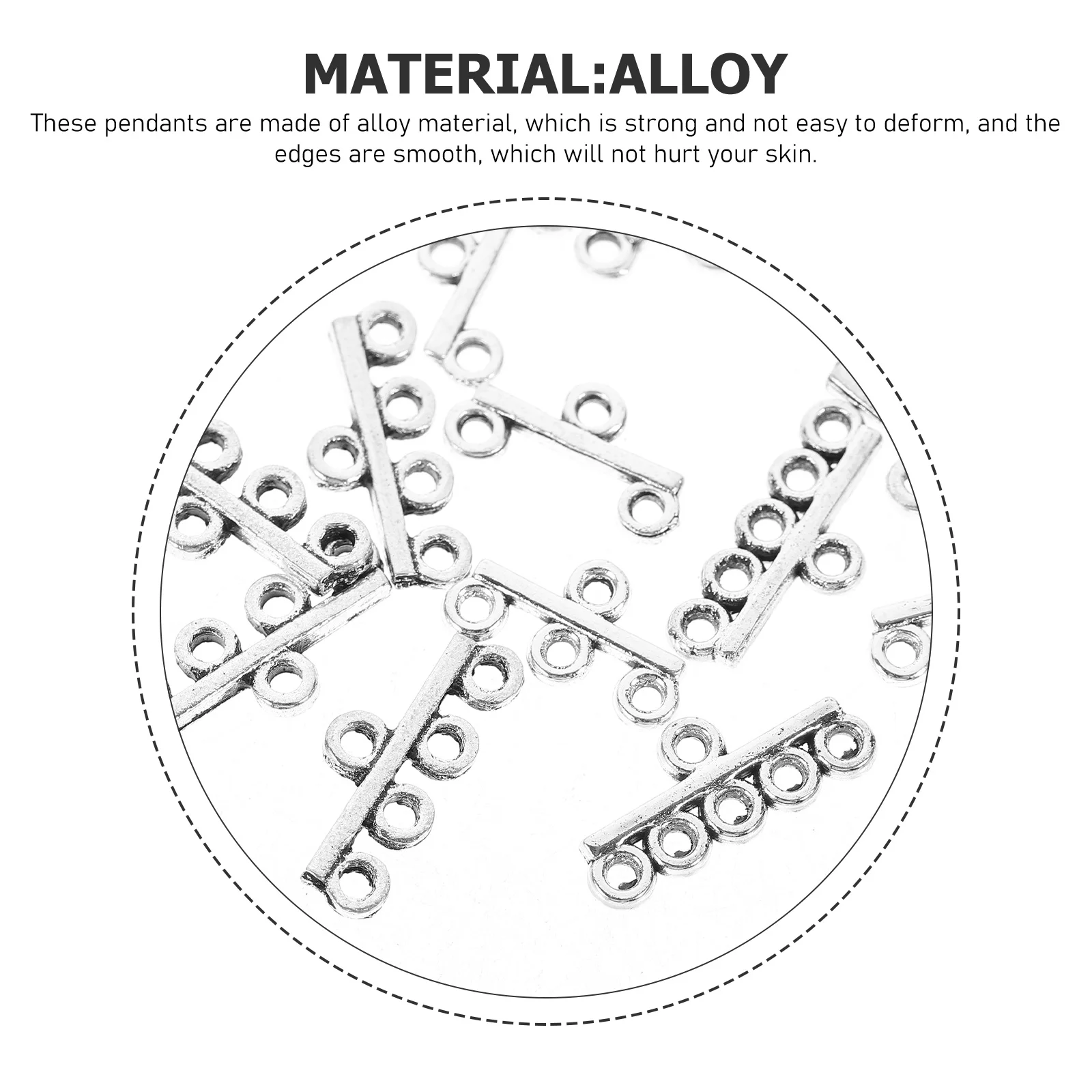 

40Pcs Alloy Vintage Hollow Charms Jewelry Accessories DIY Pendants for Bracelet Necklace Making Bracelets Charms