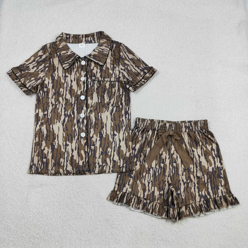 Hunting Camo Adult Women's Pajamas Set