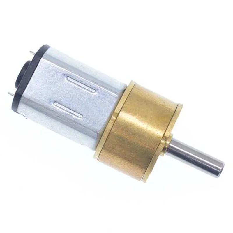 N20 DC 3V 6V 12V Micro Velocità Motoriduttore 15-600 RPM Riduttore Motore Elettrico In Metallo Riduttore Motore per Auto Modello di Robot