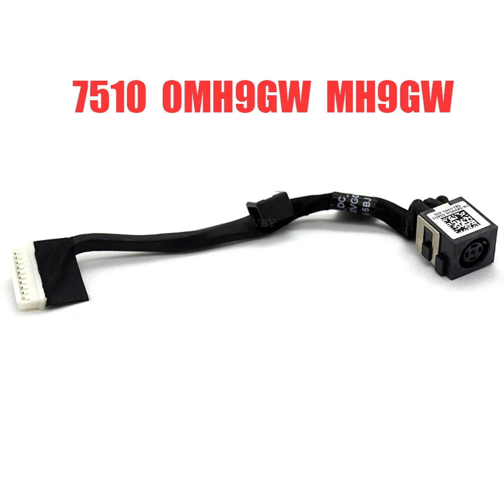 

Laptop DC Power Jack Cable For DELL For Precision 7510 AAPA0 GSAD3 0MH9GW MH9GW DC30100VD00 New