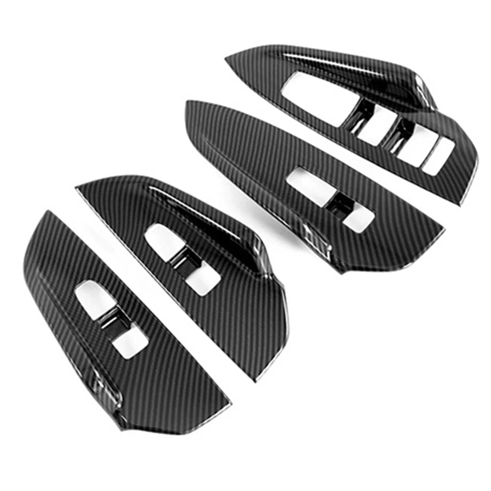 Carbon Fiber Black 4pcs For Kia K5 2020 2021 2022 2023 Accessories Car Professional Brand New Hote Sale Carbon