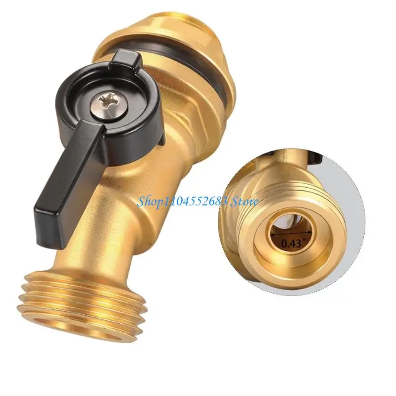 Garden Hose Connector 1/2inch 3/4inch Faucet Quick Connection Adapter Thread