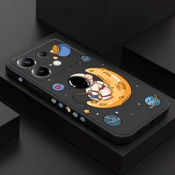 Angling Astronaut Phone Case For Xiaomi Poco F8 F7 X7 X6 F6 M6 M5 M5S F5 X5 F4 X4 M4 F3 M3 X3 Pro 4G 5G GT Silicone Cover