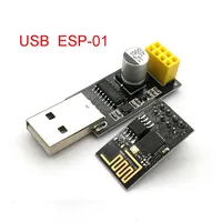 ESP01 Programmer Adapter UART GPIO0 ESP-01 Adaptaterr ESP8266 CH340G USB To ESP8266 Serial Wireless Wifi Developent Board Module