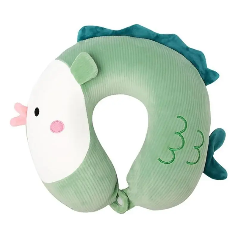 

For Kids Travel Neck Pillow, Cartoon Cute Neck Pillow For Traveling, Memory Foam Airplane Pillow