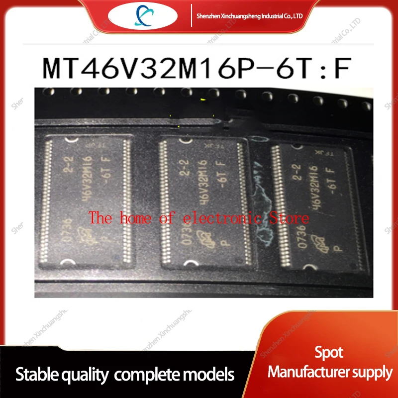 

5PCS MT46V32M16P-6T:F SDRAM - DDR Memory IC 512Mbit Parallel 167 MHz 700