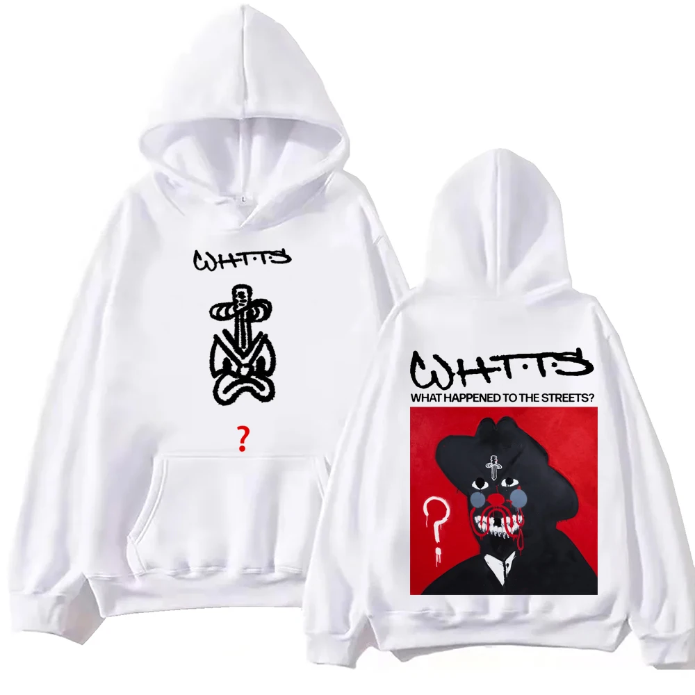 21 وحشية ما حدث إلى الشوارع هوديي رجل امرأة Harajuku طويلة الأكمام البلوز القمم البلوز هدية