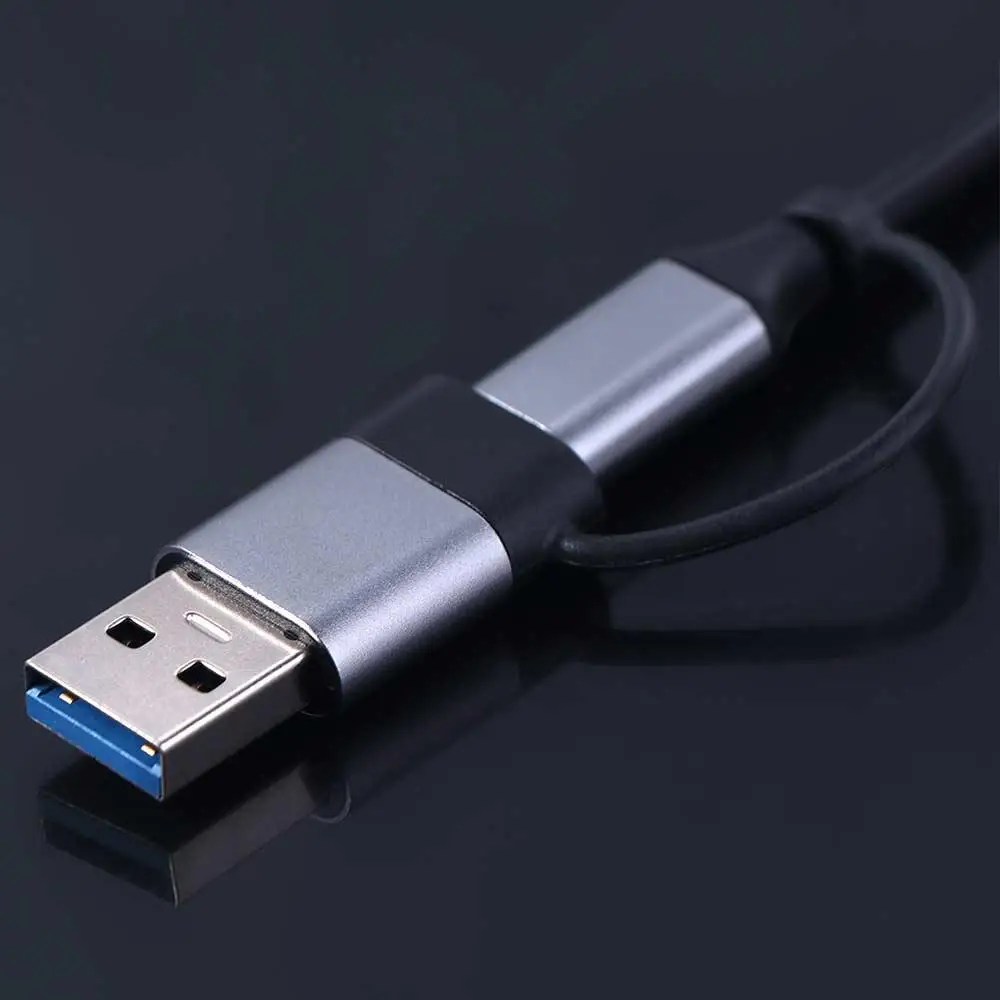 

1 To 7 Type-c Expansion Dock Hub Splitter Multi Interface 7-in-1 USB Splitter Multifunctional PD Type-C Docking Station