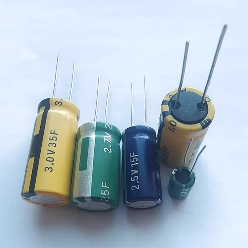 

10PCS New original super farah capacitance 2.5 V / 2.7 V / 3 V / 3.3/5/6/10 25 F/F/F / 35 to 60 F / 110 F