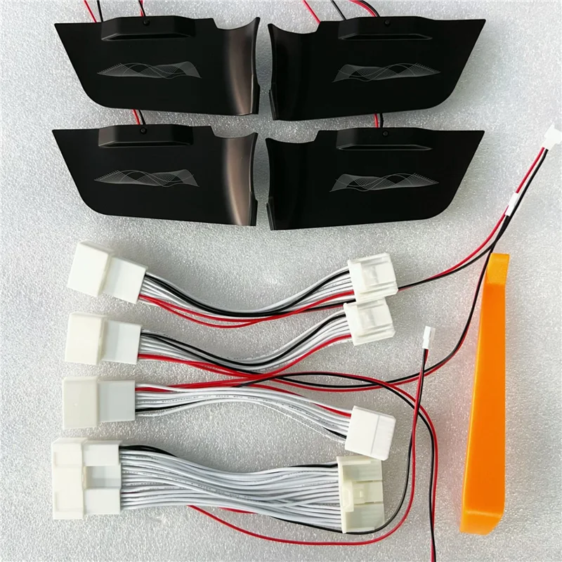 

X39A-LED Car Inner Ambient Light Inner Ambient Light For Toyota RAV4 7-Color Handle Door Bowl Lamp