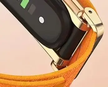 Metal Protective Case Nylon Strap For Google Fitbit Air Ultra-Slim Feather-Light Breathable Quick Release Replacement Wrist Band
