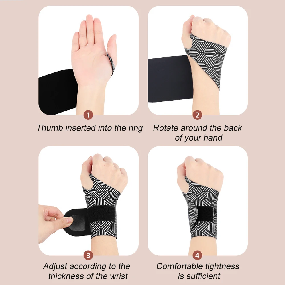 1PCS Ultra-Thin Elastic Ulnar Wrist Brace, Wrist Wrap Support for TFCC Tear, Carpal Tunnel Pain, Tendonitis Injury, Universal Fo