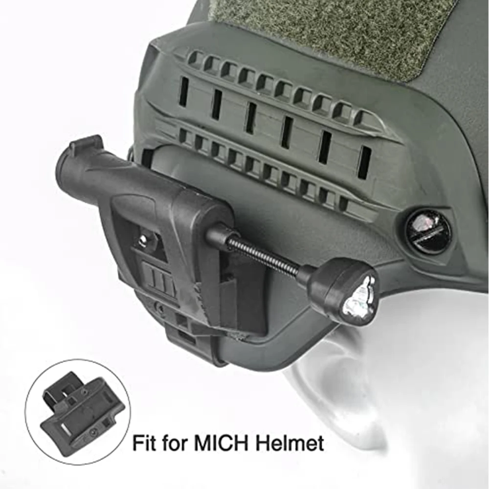 Tactical Helmet Light 3 Modes LED Flashlight Outdoor Night Lighting For Laser Hunting Cycling Fishing Helmet Lamp