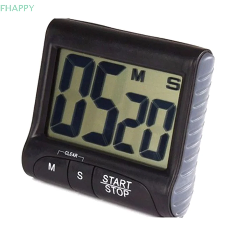 Timer funzione grande schermo con supporto magnete Timer da cucina Timer conto alla rovescia promemoria elettronico