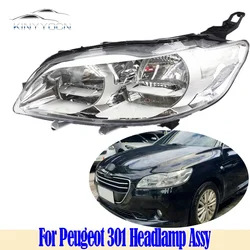 For Peugeot 301 2014 15 16 Head Light Head Lamp Headlight Headlamp Front Light Assembly Assy