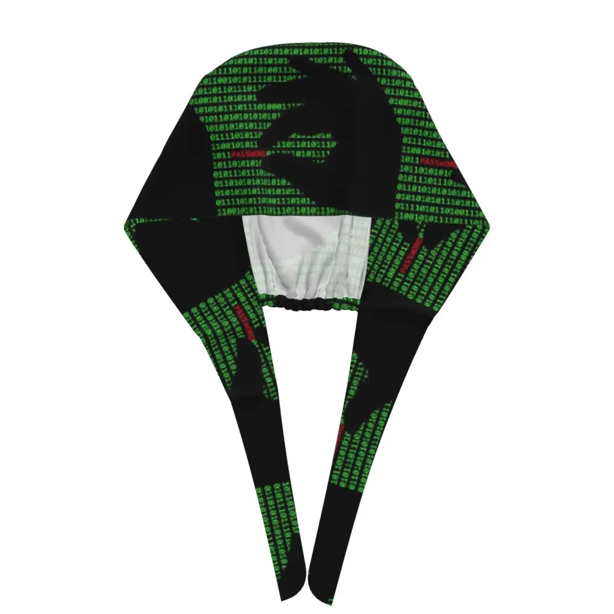 Hacker Code Binary Code Geek Science Computer Scrub Hat Doctor Working Surgical Cap Adjustable Nursing Caps for Dentist