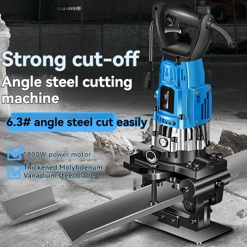 Upgraded Hydraulic Cutting Machine, Hydraulic Angle Iron Punching Machine, Angle Steel Cutting Machine, Hole Opening Artifact