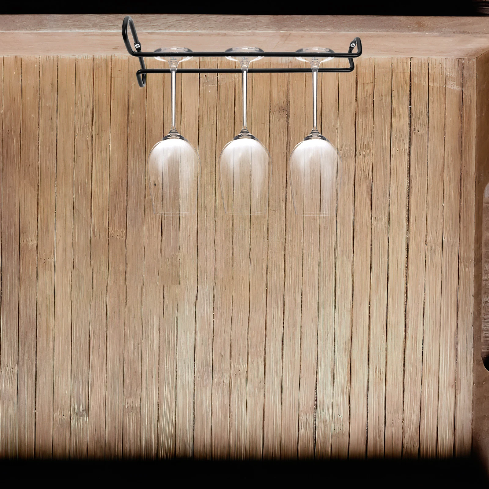 

Glass Rack Upside Down Hanging Holder Kitchen Bar Drinks ganizer Compact Design Drainage St Cup Rack Glass Hanger Mug