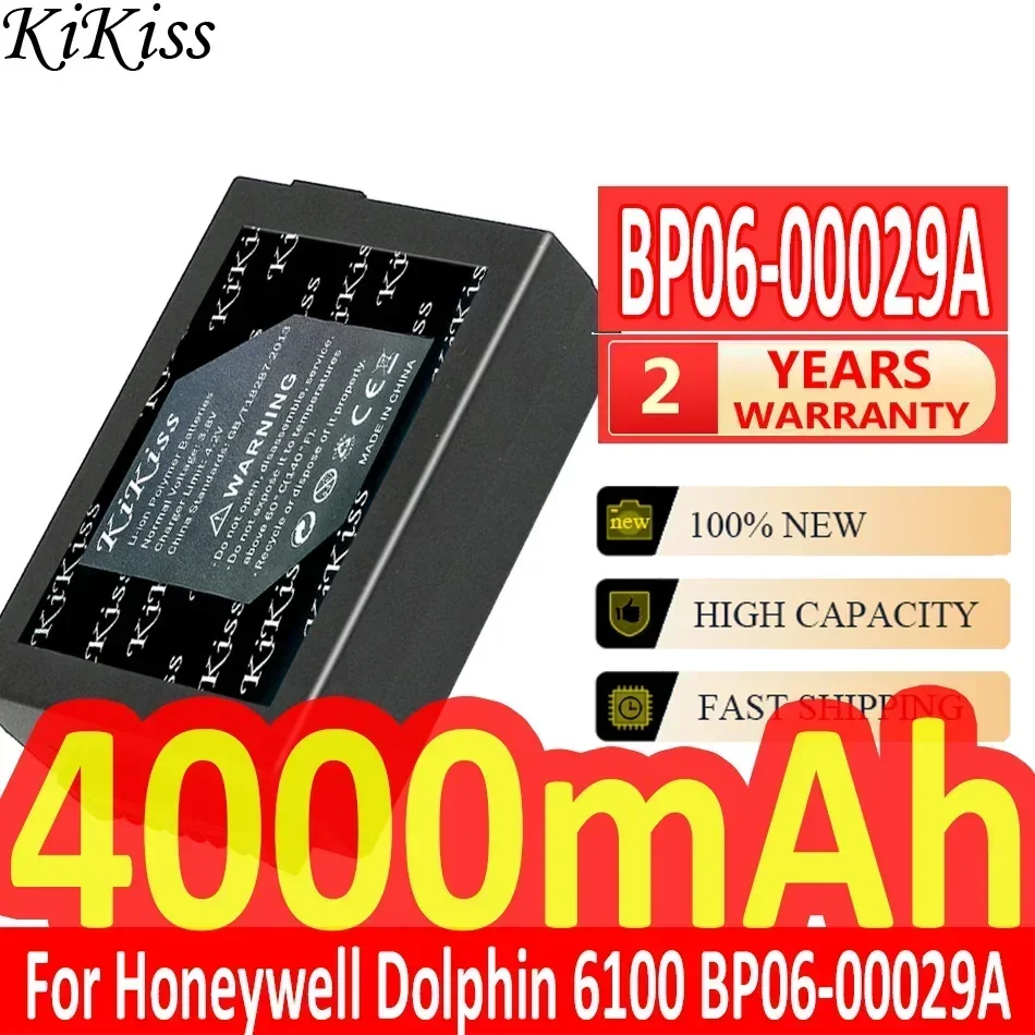 

4000mAh For Honeywell Dolphin 6100 6110 BP06-00029A Version 3300mAh Reliable Power Supply Battery