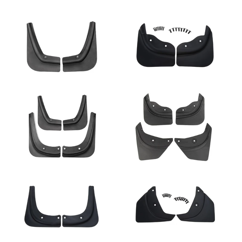 Mudguards Front Rear Sediment Replacement Mud Flaps Splash Guards for