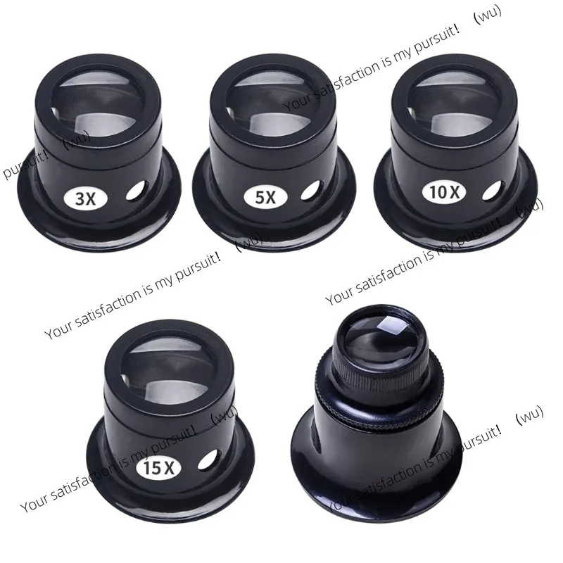 Monocular magnifying glass watchmaking magnifying glass jeweler watch eye repair tool 3X/5X/10X /15X /20XX
