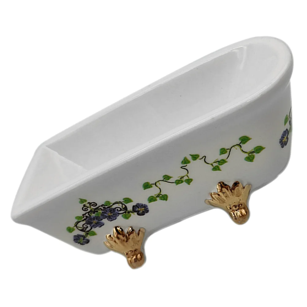 

Bath Toys Soap Holder Ceramic Dish Decor Bathroom Decorations Bathtub Mini Bar for Shower Accessories Ornaments Dishes