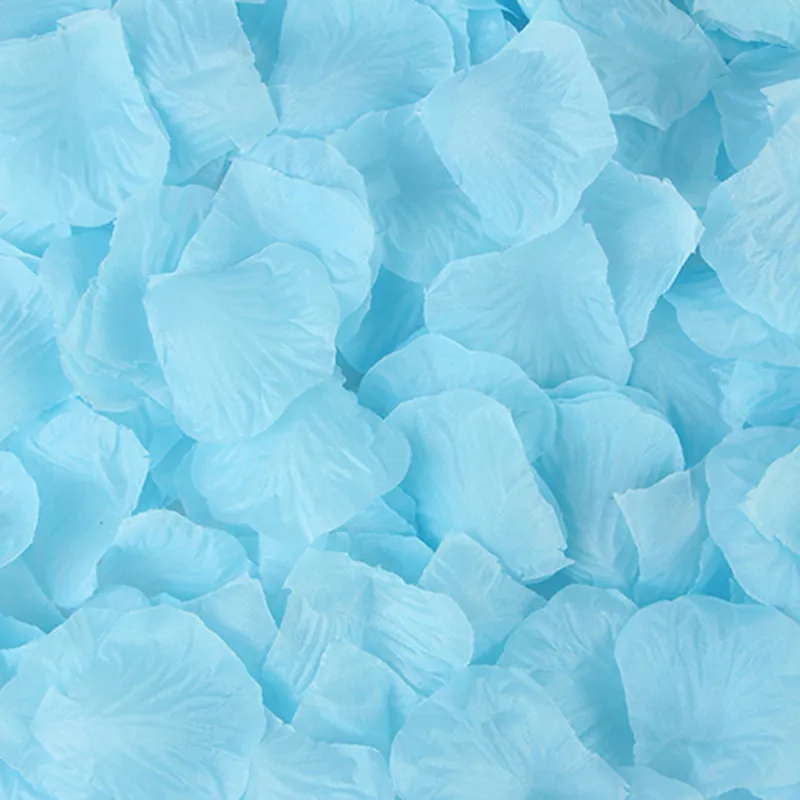 500/1000 stück Seide Künstliche Rose Blätter Künstliche Blumen Gefälschte Blütenblatt für Valentinstag Hochzeit Party Dekoration DIY Blumen – Detail 15