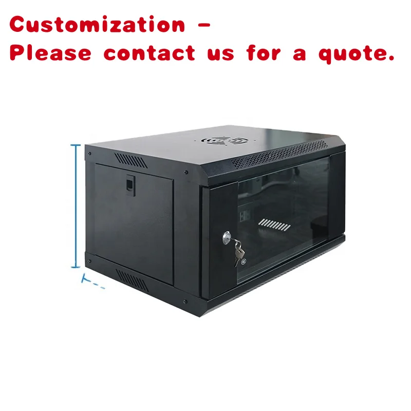 

custom.CE Approved Wall Mount Server Rack 19 Inch SPCC 4U Internet Cabinet