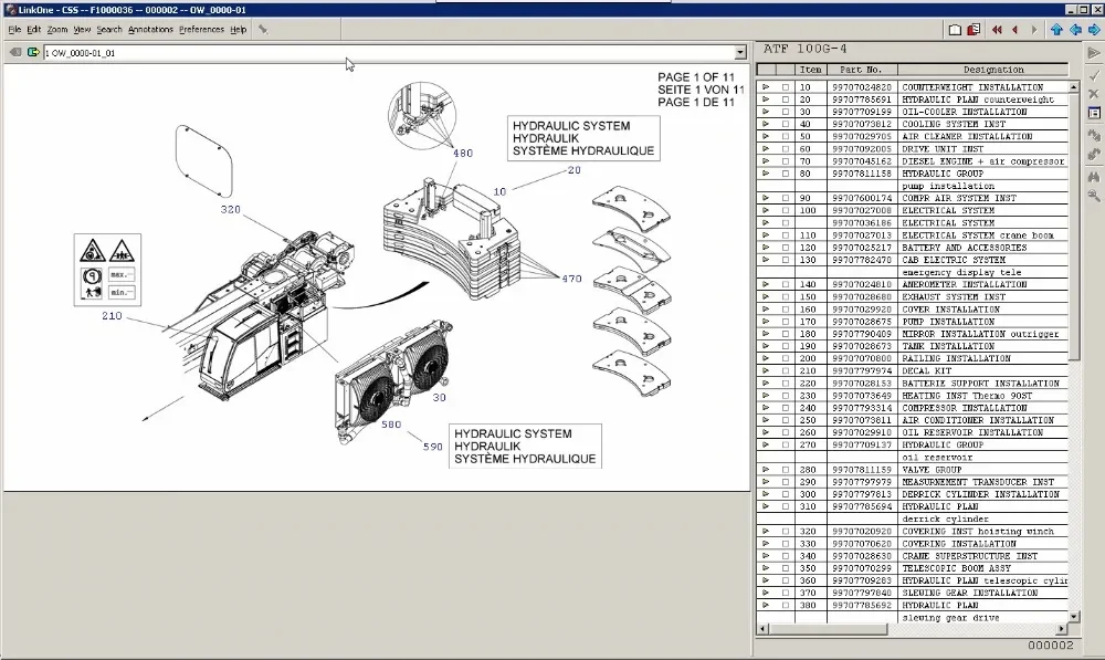 SattvDiag Tadano Spare Parts Catalog 2021 FULL Offline With All Models [2021]