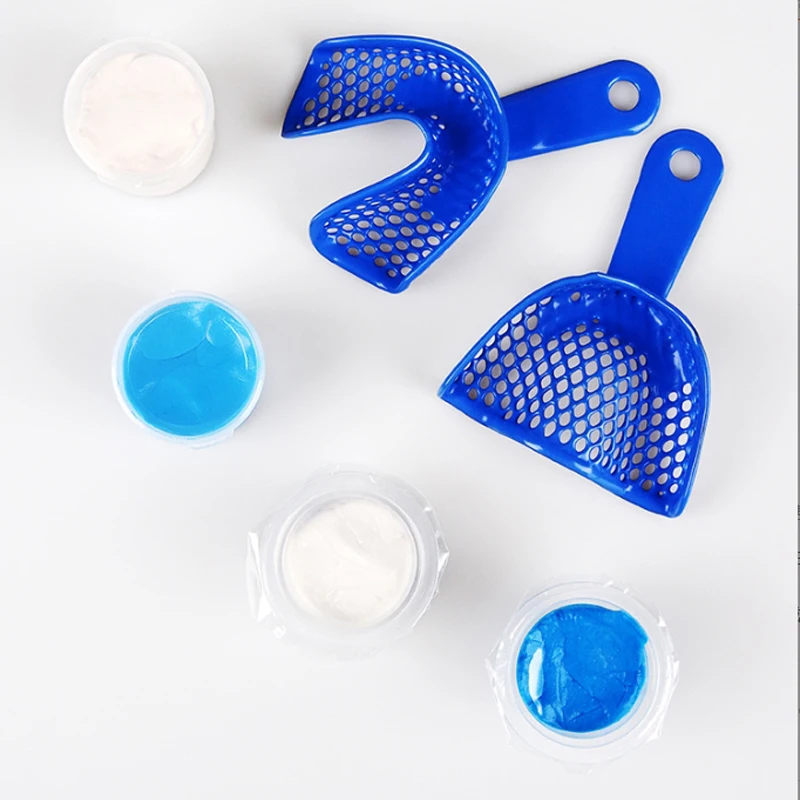 2023 Dental Impression Material Putty Molding Kit Clinic Use Silicone Putty Dental Impression Trays Kit