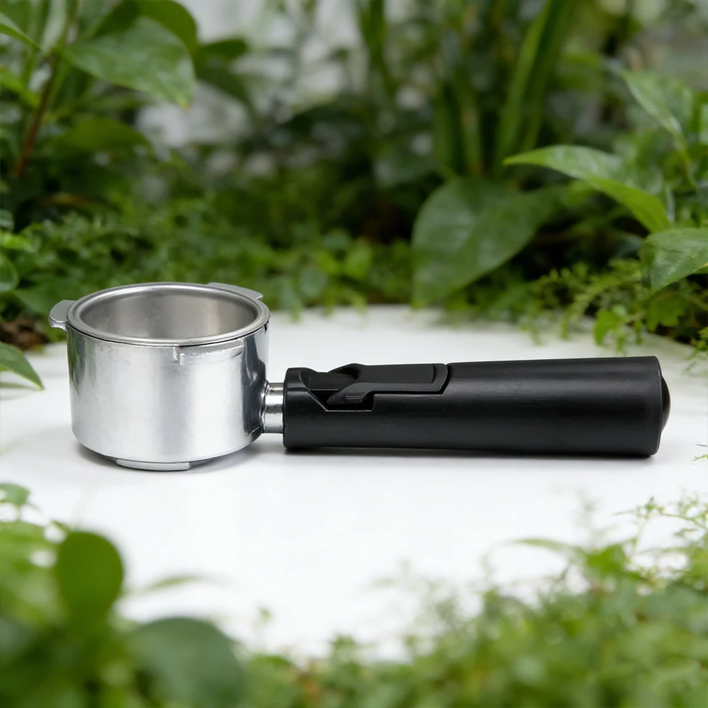 Custom Classic Eco Friendly Stainless Steel 51mm 3-Ear Bottomless Portafilter Barista Coffee Tools