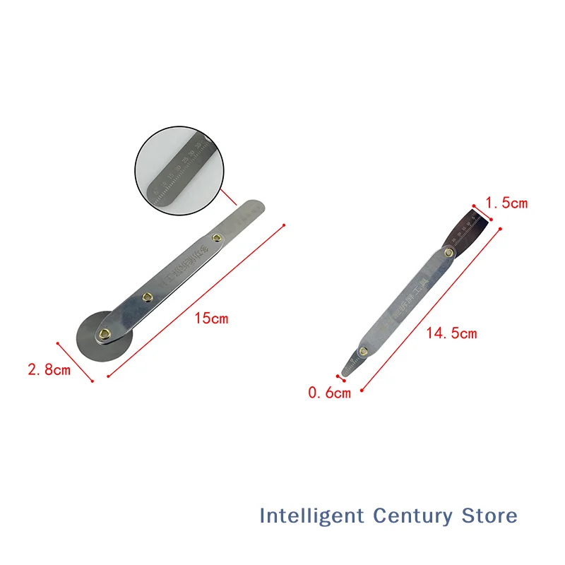 2 ชิ้นคอมพิวเตอร์แท็บเล็ตพีซีสมาร์ทโฟนเปิด Prop เปิด Roller Prying เครื่องมือซ่อมหน้าจอเปิดใบมีดสแตนเลส Pry Bar