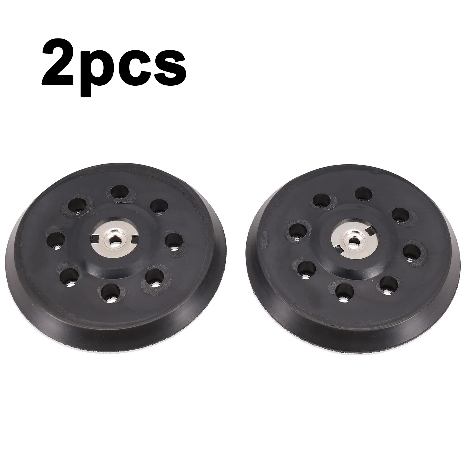 

Tool Parts Sanding Pad Pad Replace Replacement Polishing Disc Support Plate 2pcs 5 Inch/125mm Black For Metabo SXE 325 Intec 425