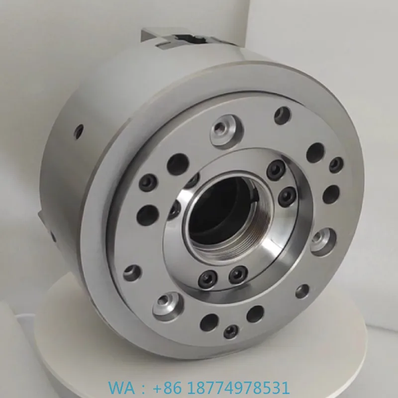 

Jaw Hydraulic Power Chuck Oil Pressure CNC Lathe ChuckHot Sale 4 Inch SB204 Solid Three