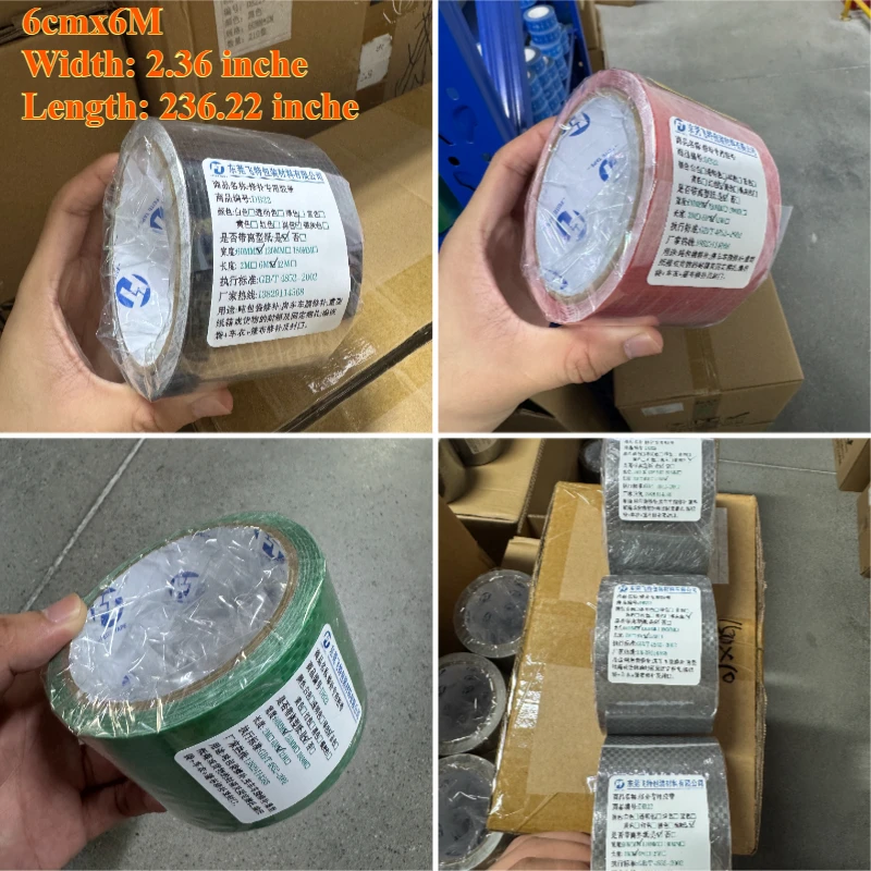 6cmx6M RV Awning Repair Tape Heavy Duty Waterproof UVproof Tent Tape for Tarp Canvas Tarpaulin Car Boat Covers Outdoor Patch Kit